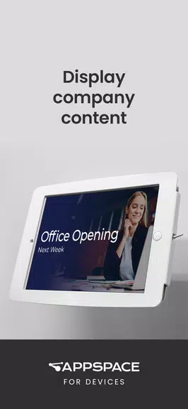 Appspace for Devices Captura de tela 1