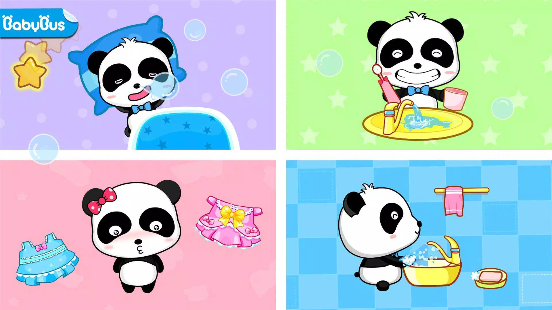 Baby Panda's Daily Life Скриншот 0