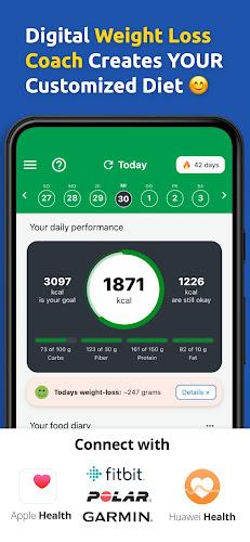 Low Carb Tracker & Recipes App Screenshot 1