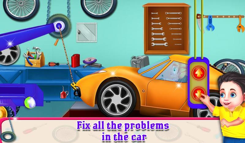 Car Garage Repair Workshop ဖန်သားပြင်ဓာတ်ပုံ 3