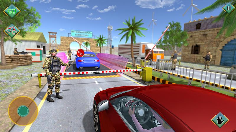 Border Patrol Police Sim Game Schermafbeelding 1