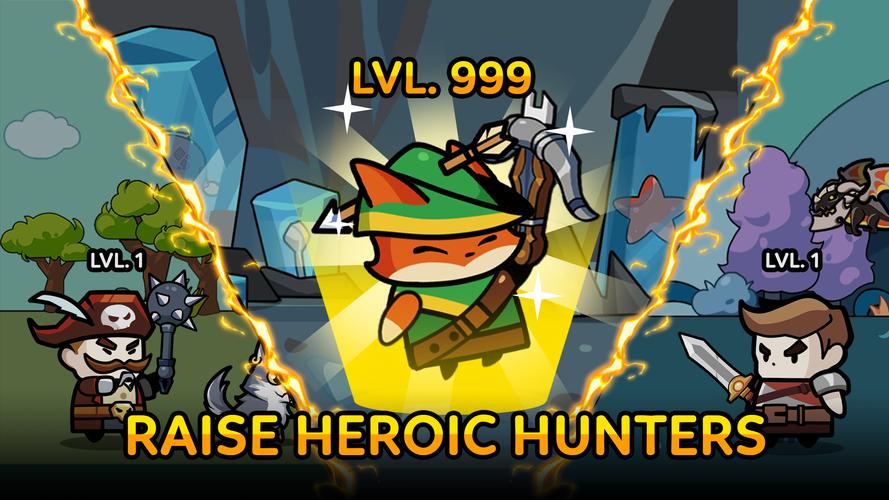 Hunter Empire: Idle Adventure Captura de tela 1