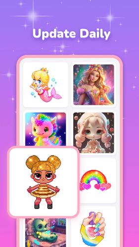 Pixel Coloring ภาพหน้าจอ 1