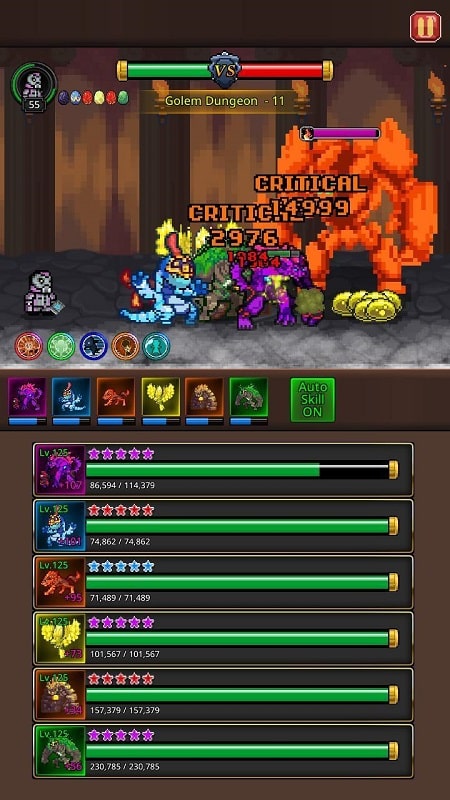 Grow Merge Monsters स्क्रीनशॉट 2
