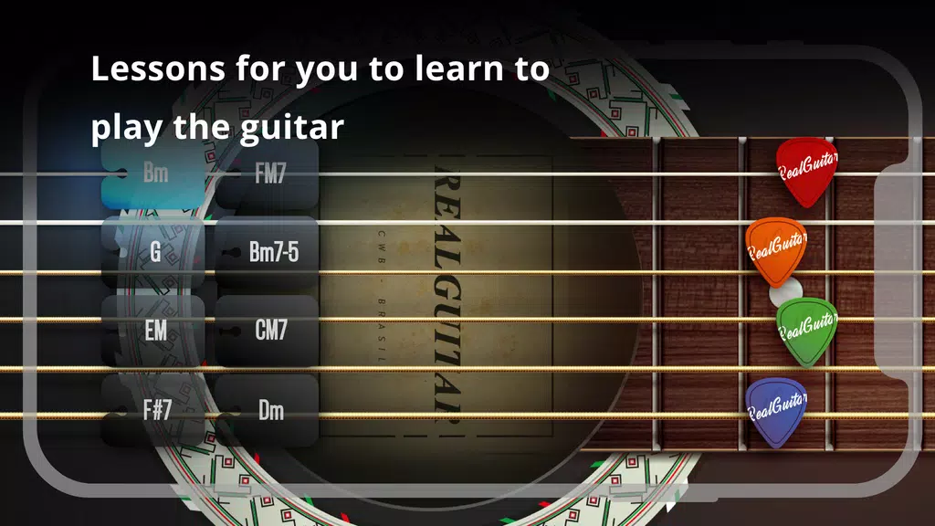 Real Guitar: acoustic electric ဖန်သားပြင်ဓာတ်ပုံ 1