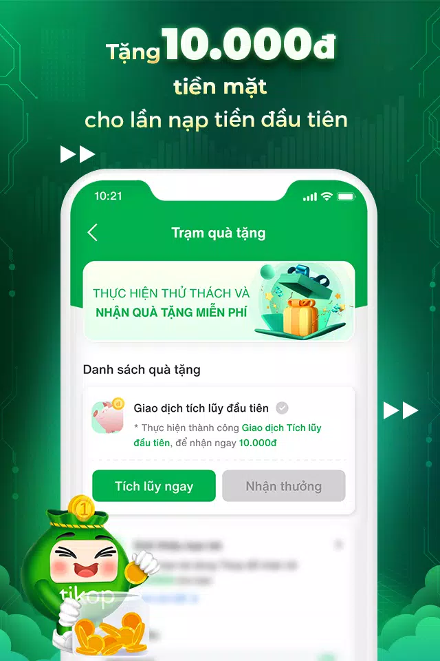 Tikop - Tích lũy và Đầu tư 螢幕截圖 3