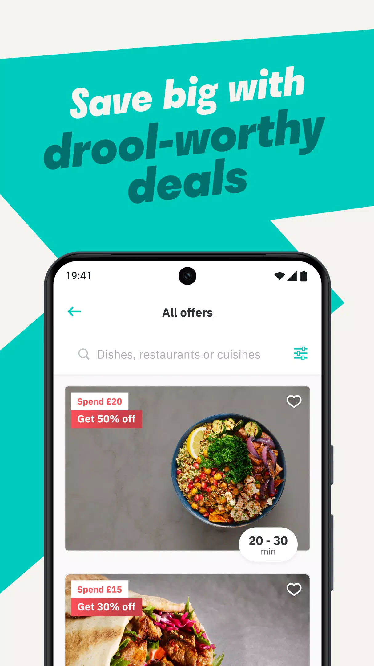 Deliveroo 戶戶送：美食送餐服務 螢幕截圖 2
