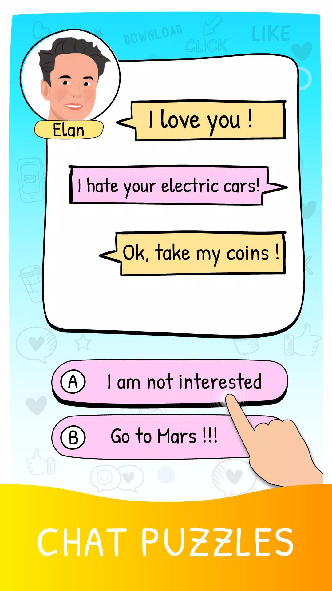 Who is? 2 Brain Puzzle & Chats Скриншот 0