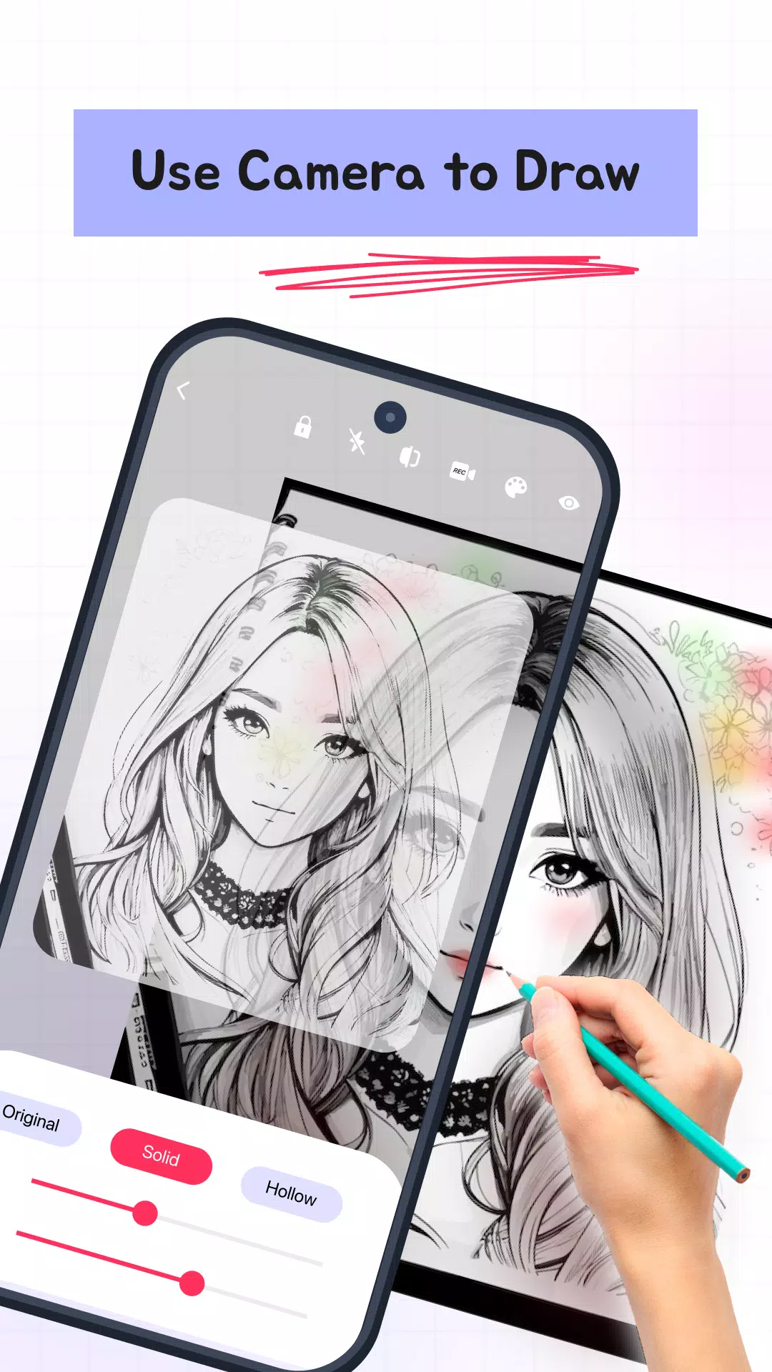 AR Drawing: Anime Sketch ဖန်သားပြင်ဓာတ်ပုံ 0