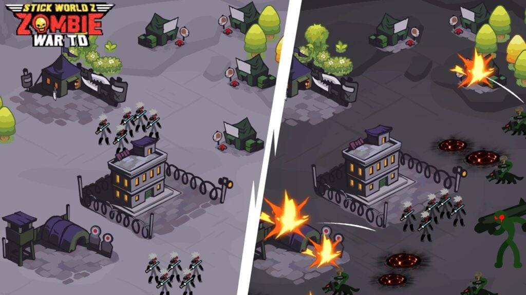 Stick World Z: La Guerra de Zombies TD llega a Android