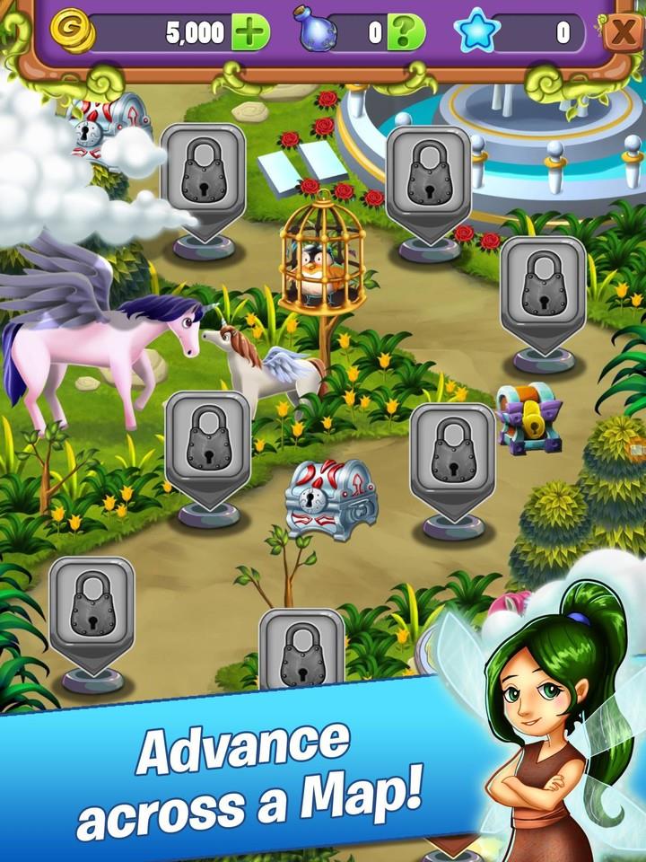 Hidden Mahjong Unicorn Garden Zrzut ekranu 1