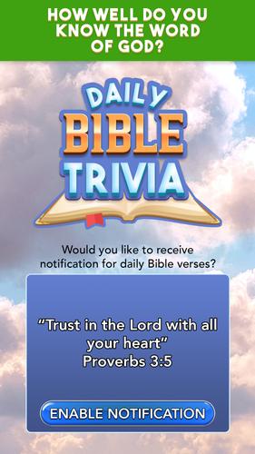 Daily Bible Trivia Capture d'écran 2