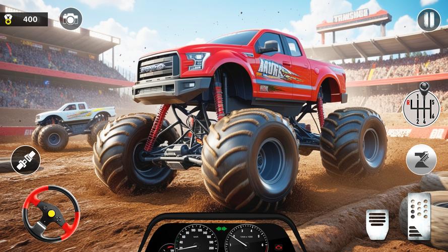 Monster Truck Racing Game 3D スクリーンショット 1