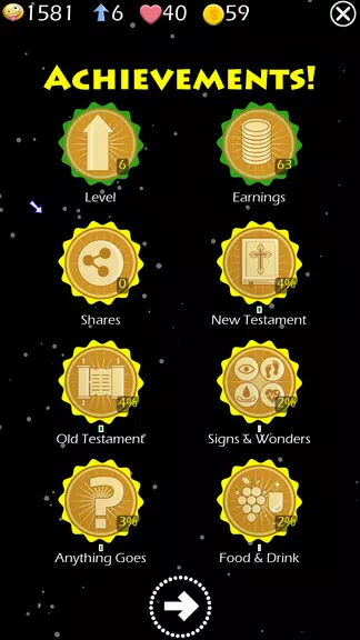 Jesus Bible Trivia Games Quiz 螢幕截圖 3