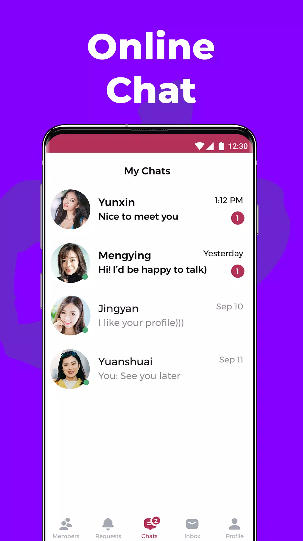 ZenDate - Meet Asian Singles स्क्रीनशॉट 1