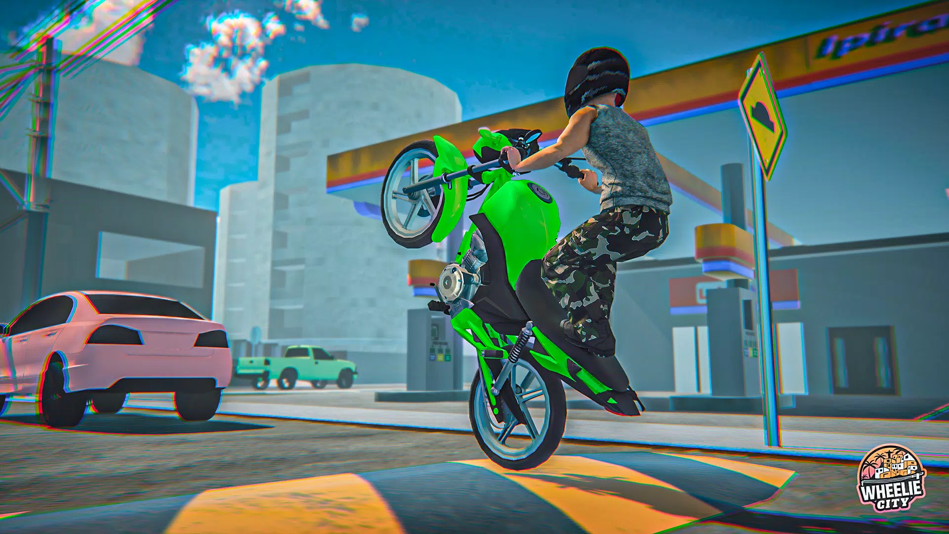 Wheelie City スクリーンショット 1