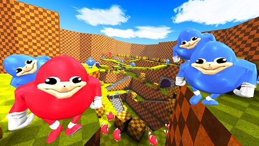 Ugandan Knuckles and Chungus Battle Royale Online Tangkapan skrin 2