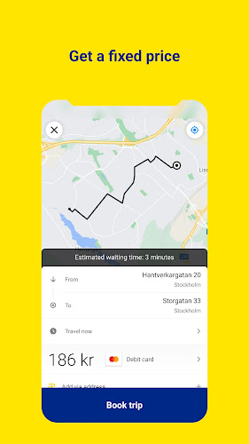 Sverigetaxi Screenshot 1