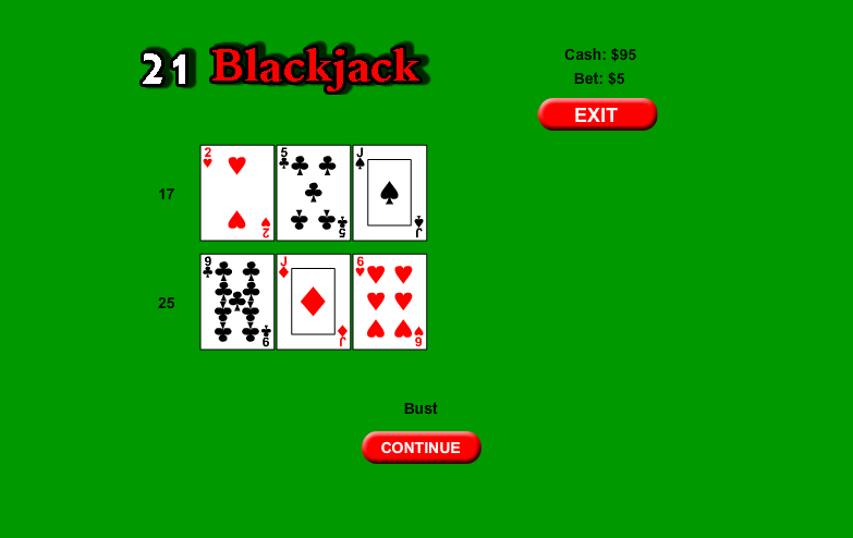 21 Black Jack by Asylum Bound Games Captura de tela 0