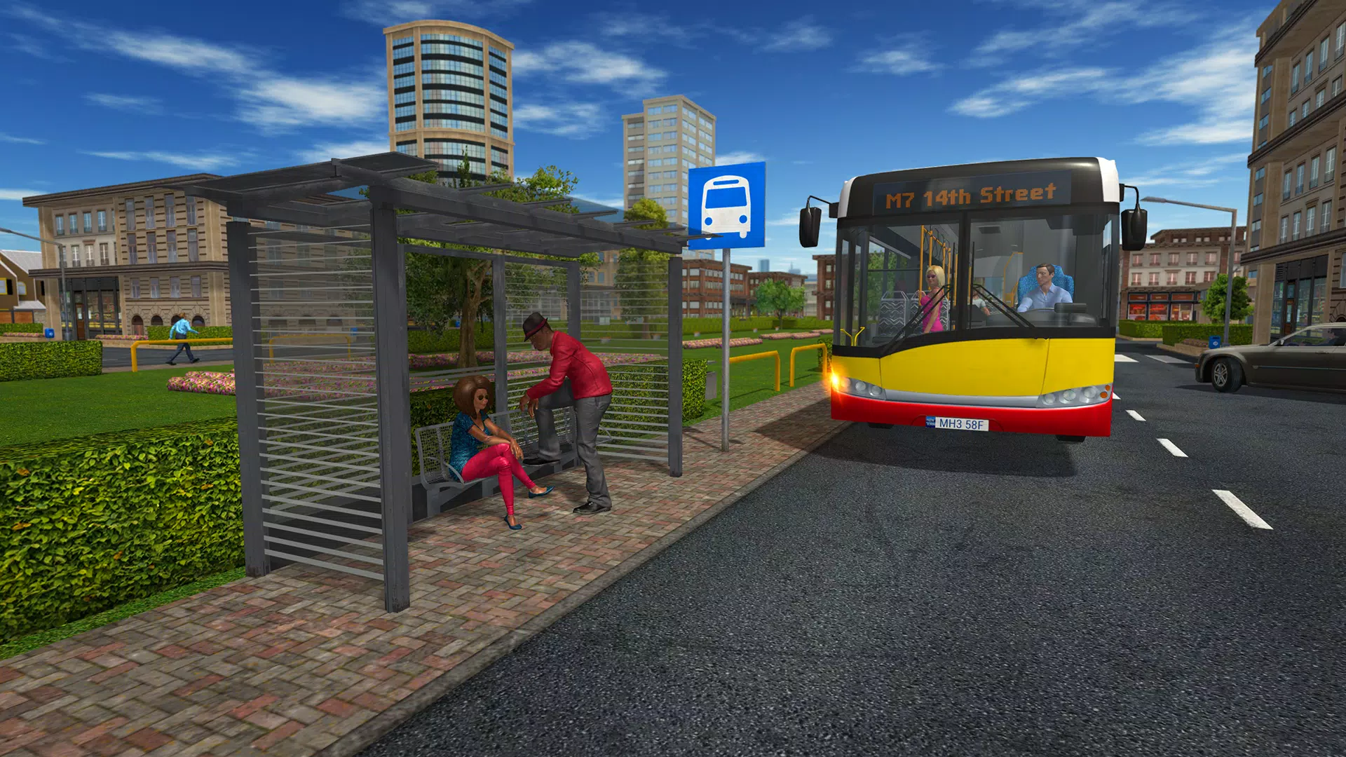 Bus Game Screenshot 2