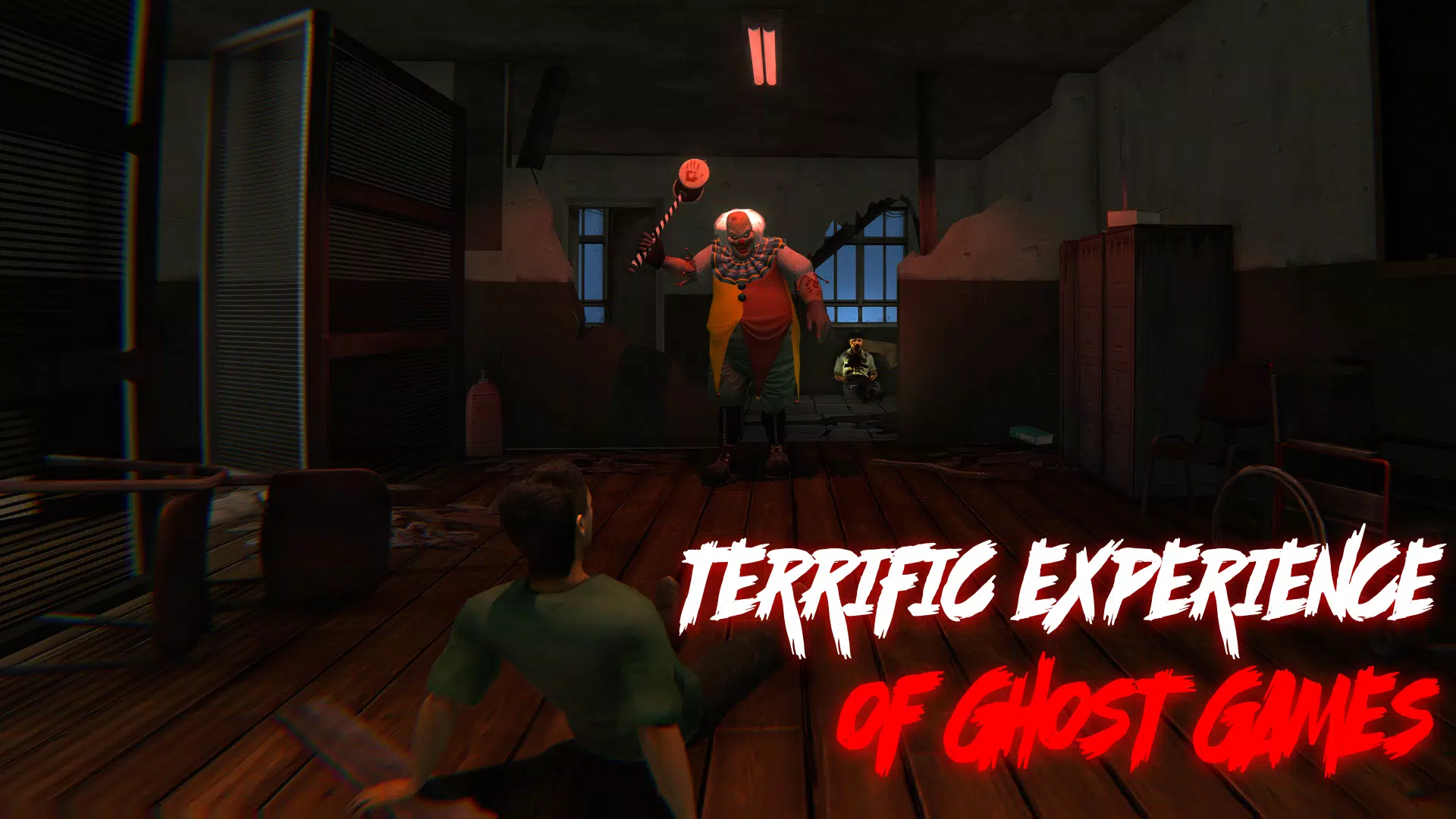 Horror Clown-gruseliger Geist Screenshot 1