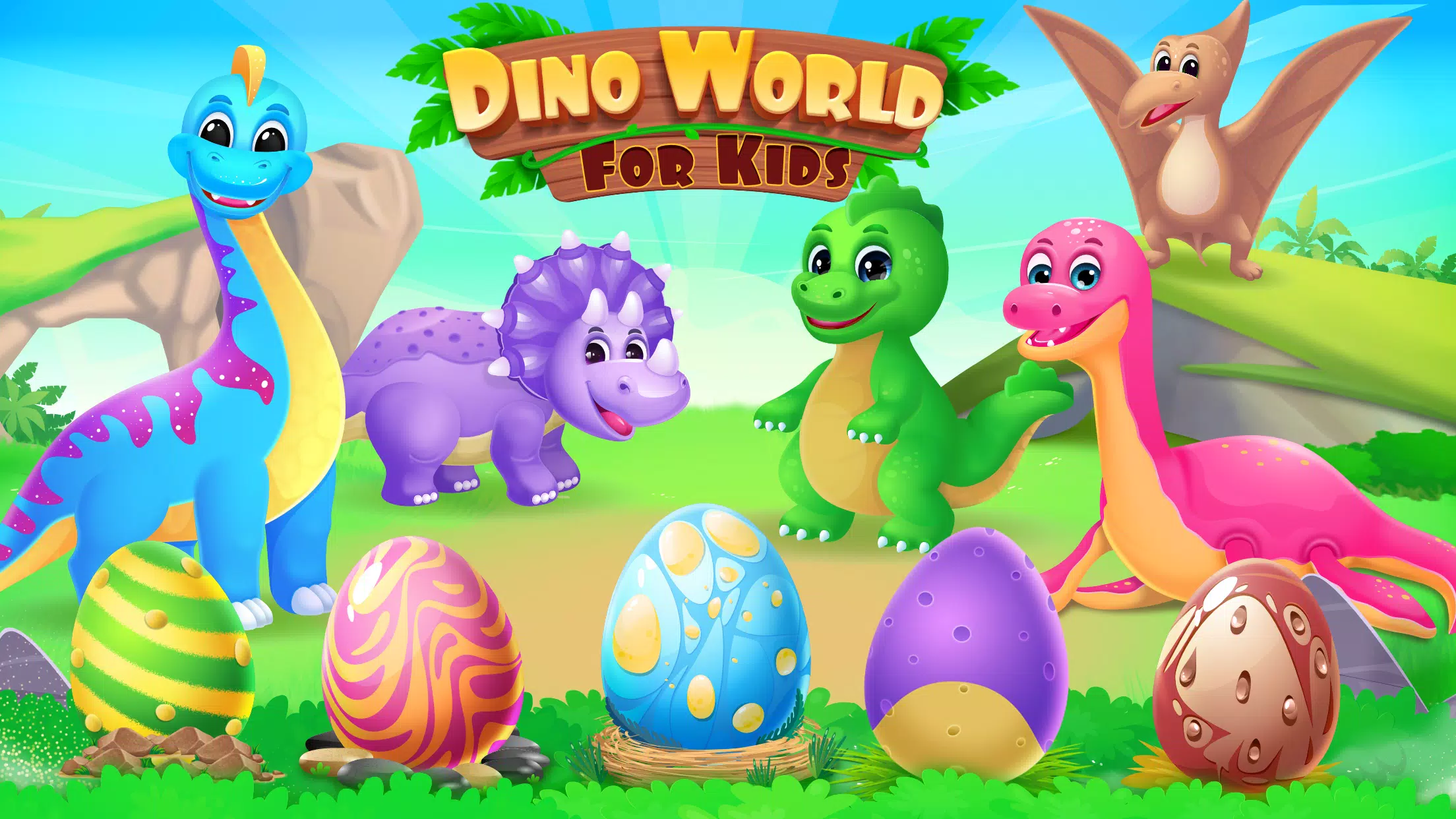 Dino World Jurassic for Kids Screenshot 0