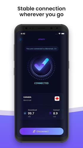 vpnify - Unlimited VPN Proxy Ekran Görüntüsü 2