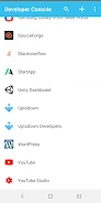 Developer Console 螢幕截圖 1