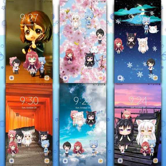 Lively Anime Live Wallpaper Tangkapan skrin 1