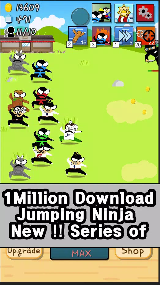 Ninja Growth - Brand new clicker game Mod应用截图第1张