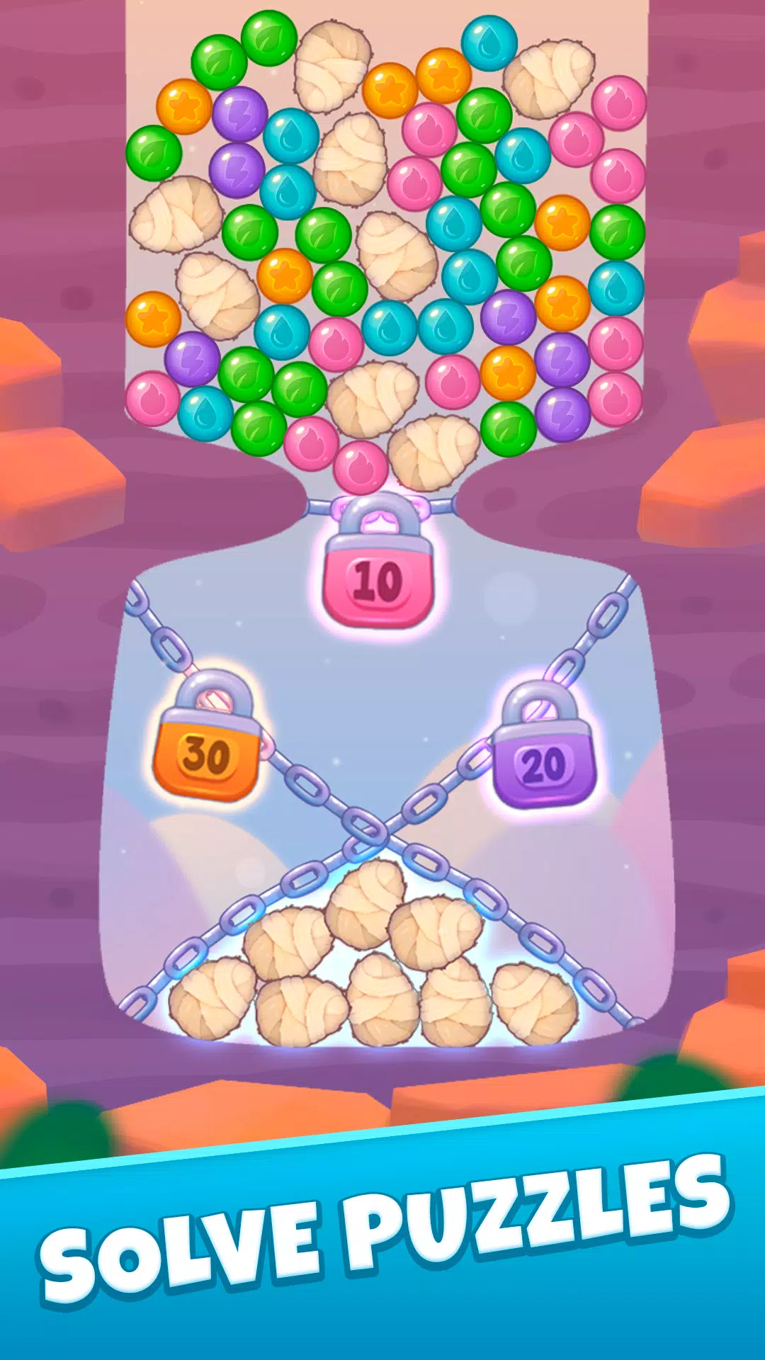 Pop Blast - Match Ball Puzzle Ekran Görüntüsü 1