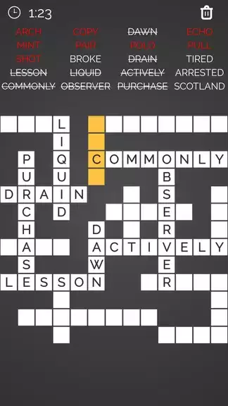 Crossword : Word Fill Schermafbeelding 1