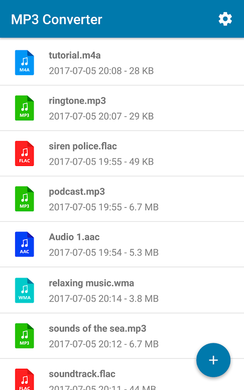 Conversor MP3 Archivos Musica Screenshot 2