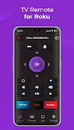 Remote Control for RokuTV ภาพหน้าจอ 0