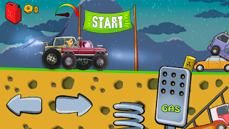 Kids Monster Truck Racing Game Screenshot 0