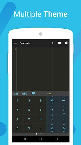 CalcNote - Notepad Calculator スクリーンショット 3