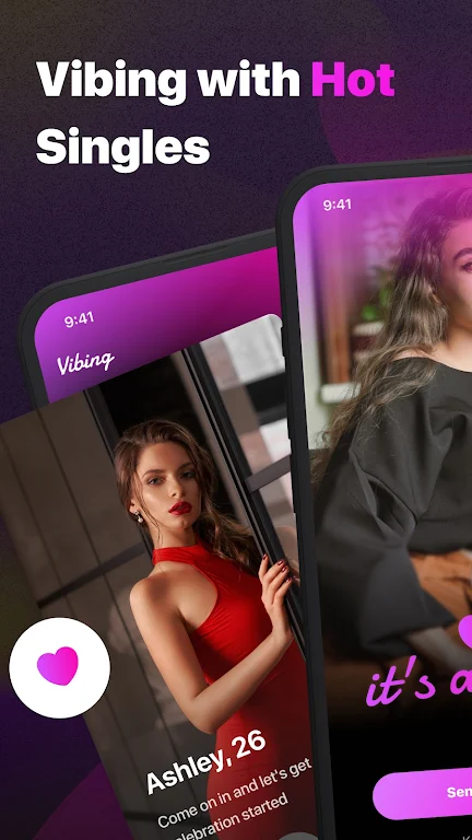 Vibing Dating: Meet, Flirt App Zrzut ekranu 2