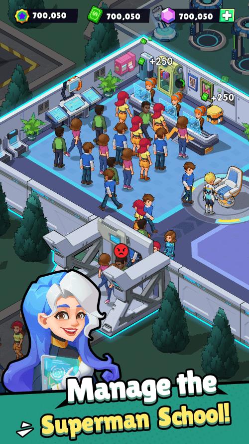 Idle Superpower School Screenshot 3