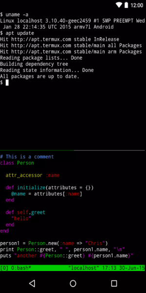 Termux 螢幕截圖 0
