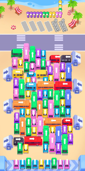 Bus Frenzy : Station Shuffle 螢幕截圖 1