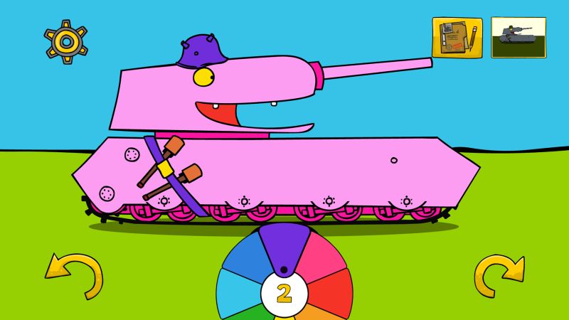 Tanktoon RanZar Coloring ဖန်သားပြင်ဓာတ်ပုံ 1