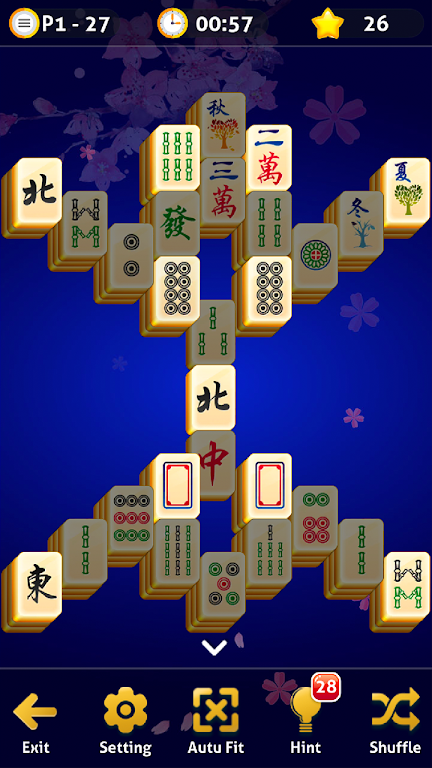 Mahjong Solitaire - Oriental Journey ภาพหน้าจอ 2