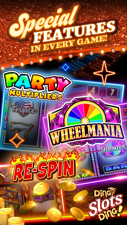 Ding Slots Ding - Classic Casino Slot Machine Game Screenshot 1