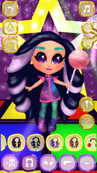 Candy Hair Salon - Doll Games Zrzut ekranu 2