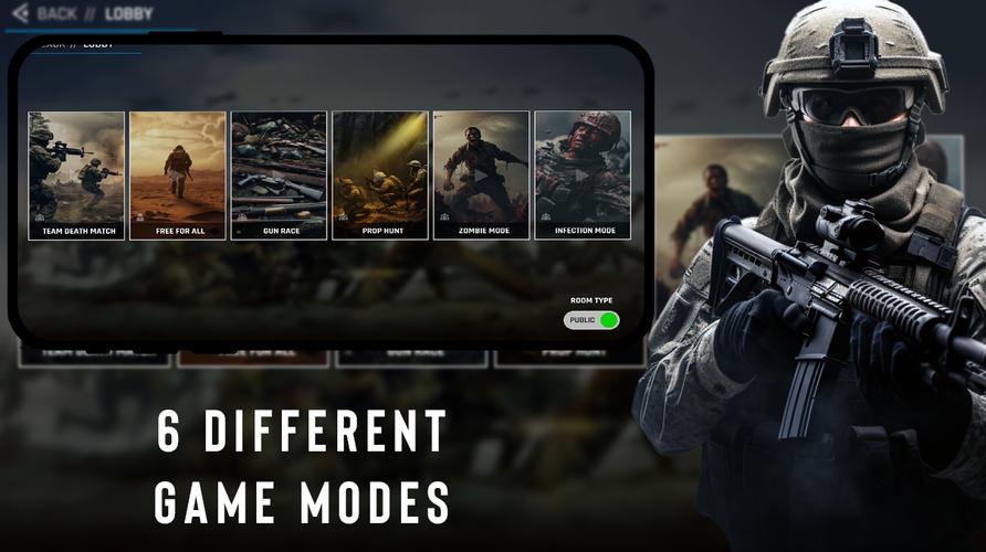 Shadowstrike FPS Captura de pantalla 1