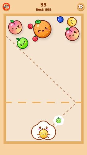 Fruit Bubble Merge and Blast ภาพหน้าจอ 1