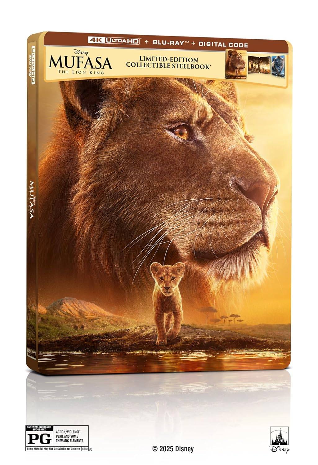 Mufasa's 4K Steelbook kini tersedia untuk preorder