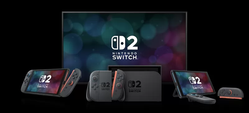 Switch 2 docked
