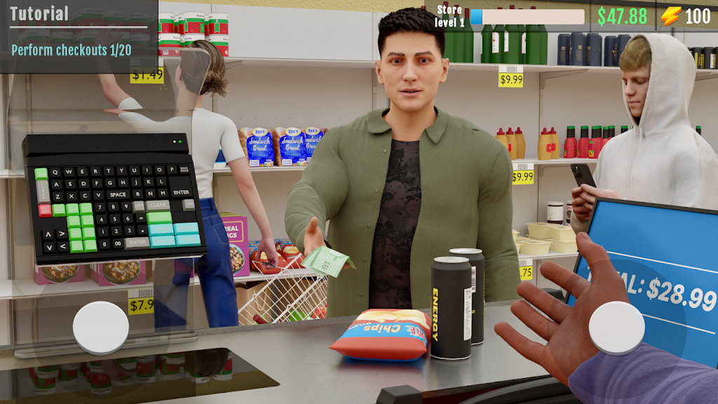 Supermarket Simulator 3D Store 스크린샷 2