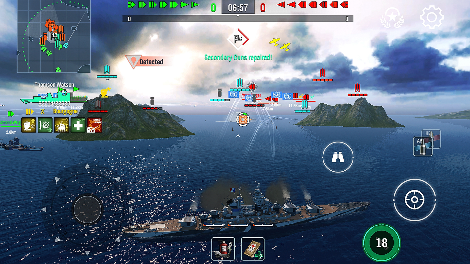 Warship World War 스크린샷 2